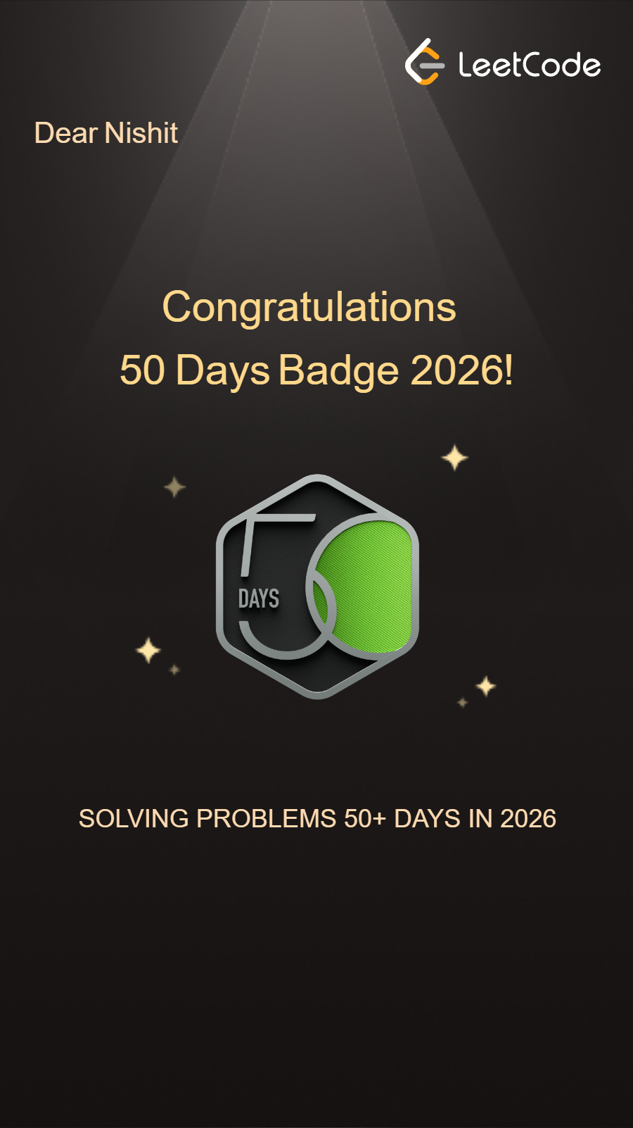 50 Days of Code