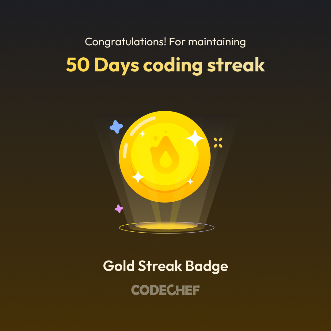 CodeChef 50 Days