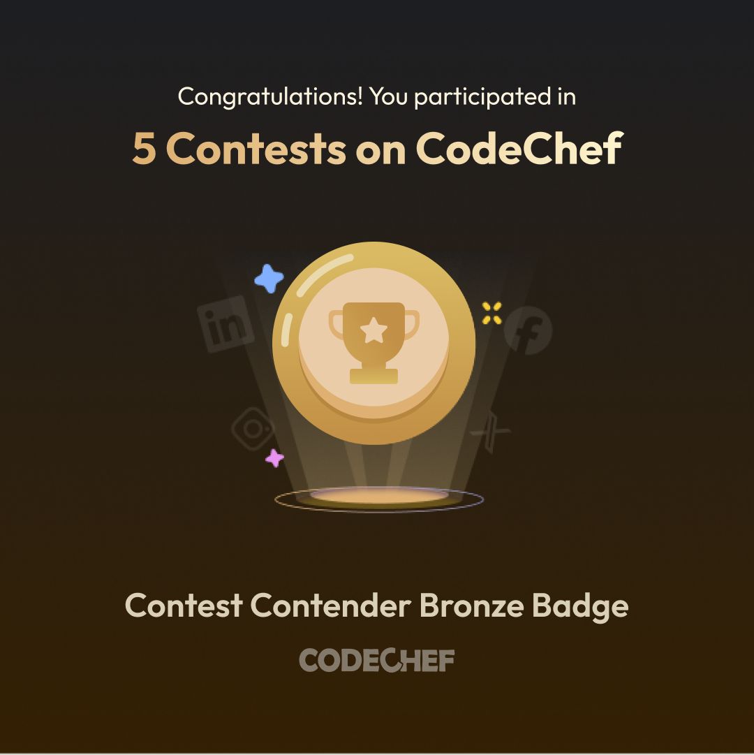 CodeChef 50 Days